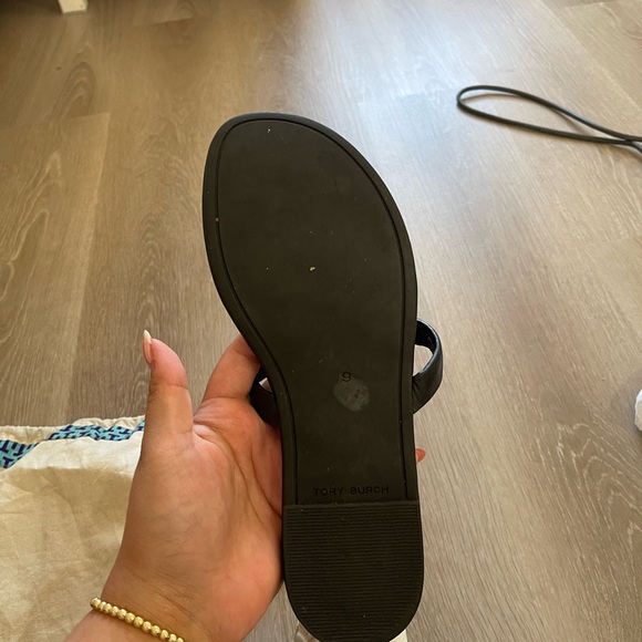 Tory Burch Black Sandals - Picture 7 of 8